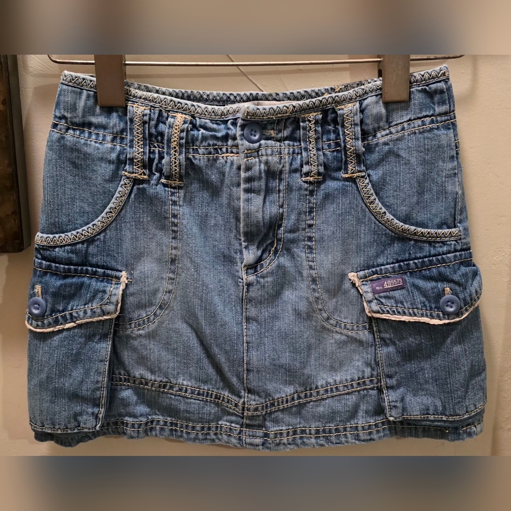 🧡 The Children's Place Lot 4 Items Jeans Skort Shorts Girls 8 - Picture 4 of 11